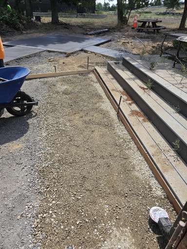 After Drainage Pipe Installation for Concrete Prep in Mead, WA