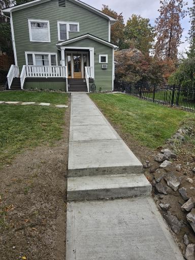 After Reinforced Concrete Sidewalk Replacement in Spokane, WA — South Hill