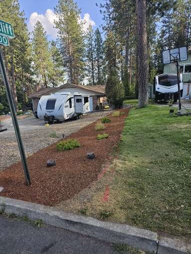 After Bed Cleanup, Planting & Bark Refresh in Spokane, WA — North Spokane